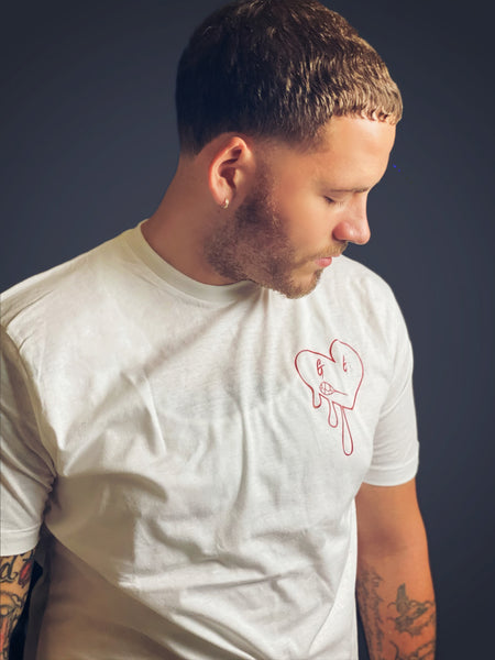 Heart Of A G (White And Red)