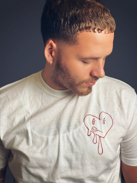 Heart Of A G (White And Red)