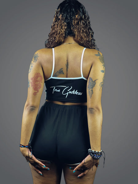 True Goddess (Cami Top And Track Shorts Set)