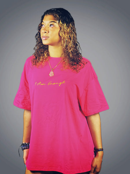 True Goddess Oversized Tee (It’s Ok Not To Be Perfect, I Am Enough)