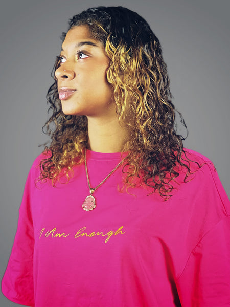 True Goddess Oversized Tee (It’s Ok Not To Be Perfect, I Am Enough)