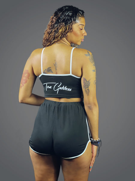 True Goddess (Cami Top And Track Shorts Set)