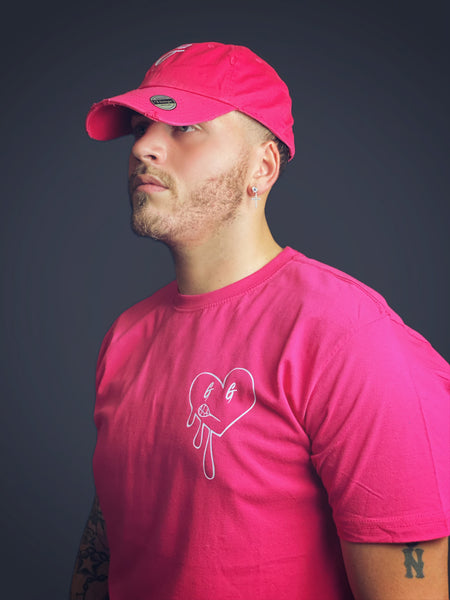 Heart Of A G (Pink and White)