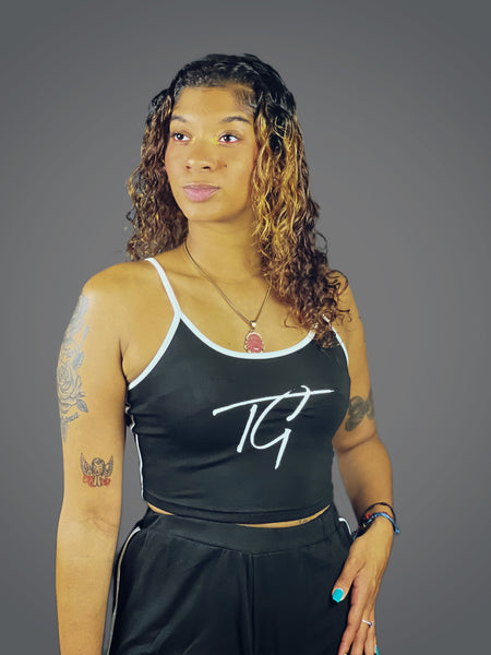 True Goddess (Cami Top And Track Shorts Set)