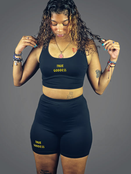 True Goddess (Tank Top and Biker Short Set)