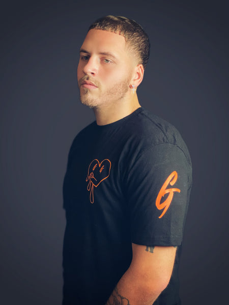 Heart Of A G (Orange and Black)