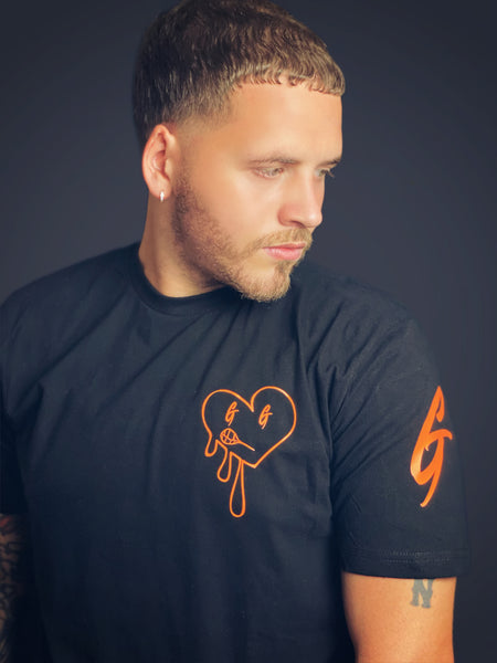 Heart Of A G (Orange and Black)