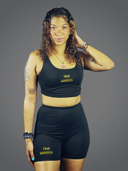 True Goddess (Tank Top and Biker Short Set)