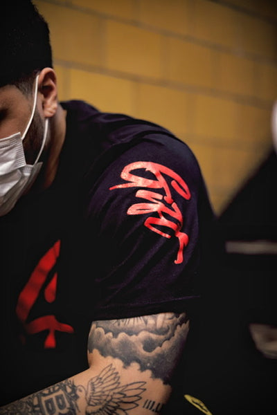 Gods Gift Tee (Black, And Red)