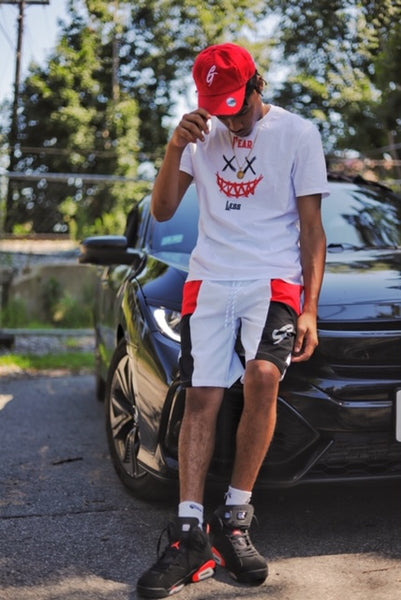 Fear Less (White, Black And Red)