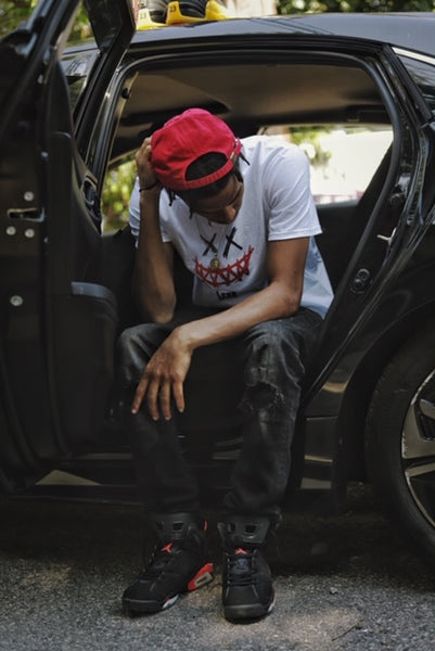 Fear Less (White, Black And Red)