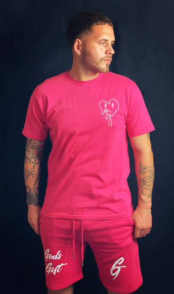 G Shorts (Pink and White)