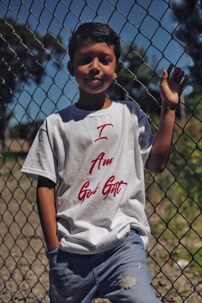 Gods Gift Kids Tee (I Am Gods Gift)