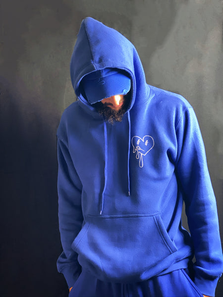 It’s Different Sweater (Blue and White)