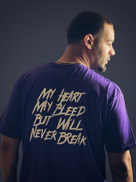 Heart Of Flesh (Purple and White)