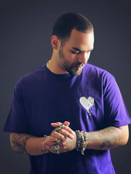 Heart Of Flesh (Purple and White)