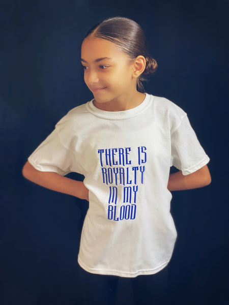 Gods Gift Kids Tee (There Is Royalty In My Blood)