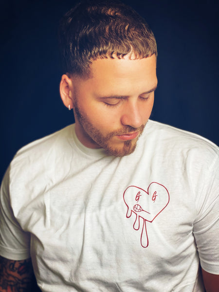 Heart Of A G (White And Red)