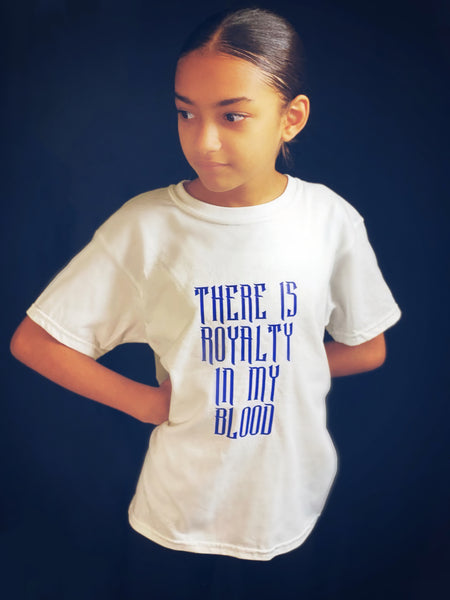 Gods Gift Kids Tee (There Is Royalty In My Blood)