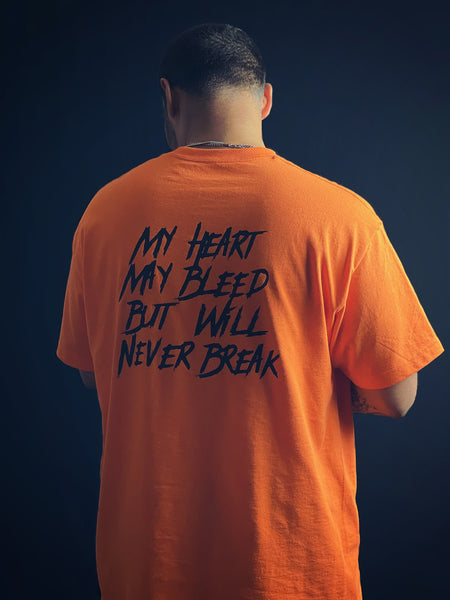 Heart Of Flesh (Orange and Black)