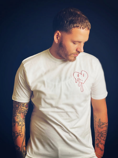 Heart Of A G (White And Red)