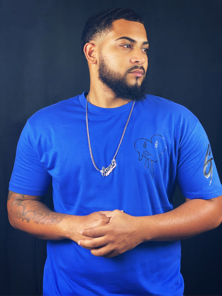 Heart Of A G (Blue And Black)