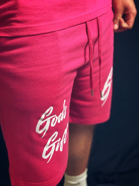 G Shorts (Pink and White)