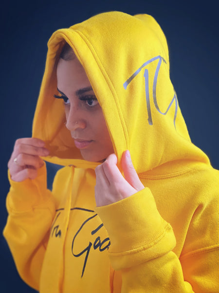 True Goddess Sweat Suit (Yellow And Black)