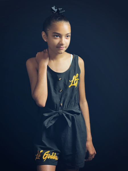Lil Goddess Romper (Bow)