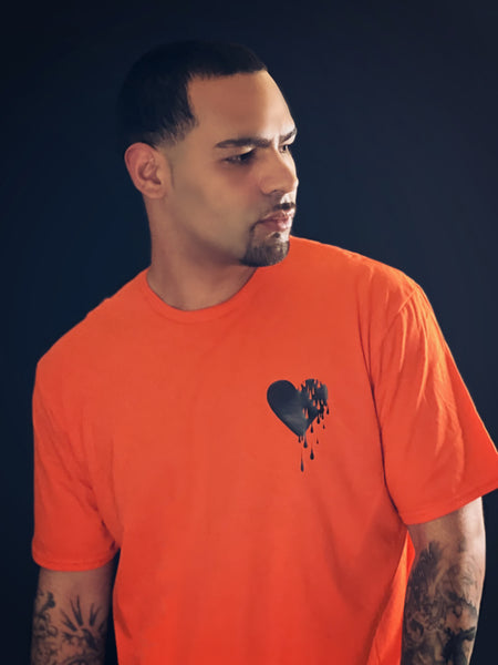 Heart Of Flesh (Orange and Black)