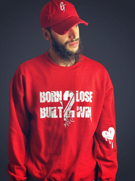 Gods Gift Sweater (Born 2 Lose Built 2 Win)