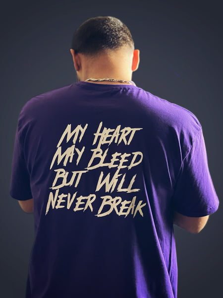 Heart Of Flesh (Purple and White)