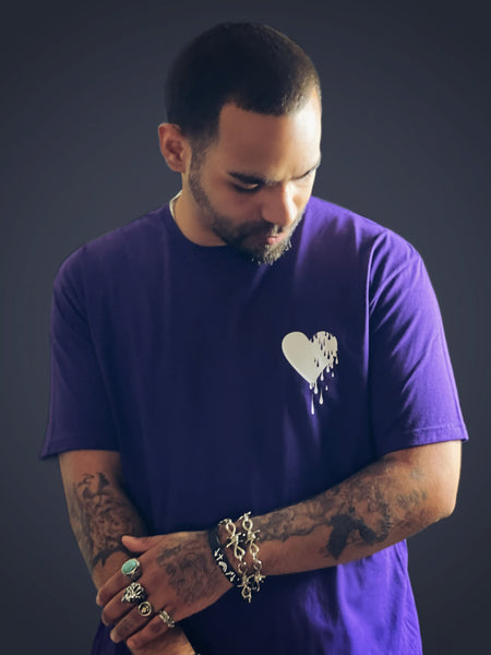 Heart Of Flesh (Purple and White)