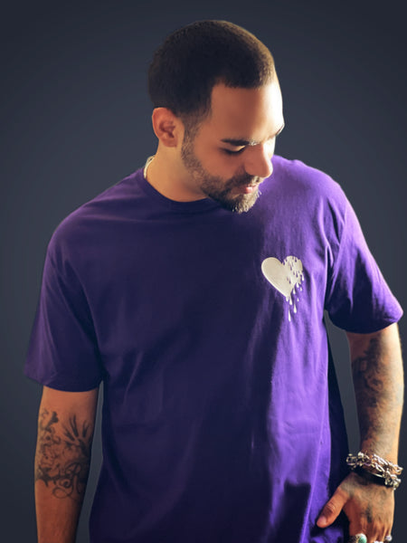 Heart Of Flesh (Purple and White)